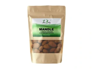 Mandle v mléčné čokoládě s perníkovým kořením 100g